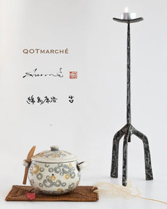 QOTX ART STUDIO NAKANISHI [福岡]キャンドル盾n0004　１点もの